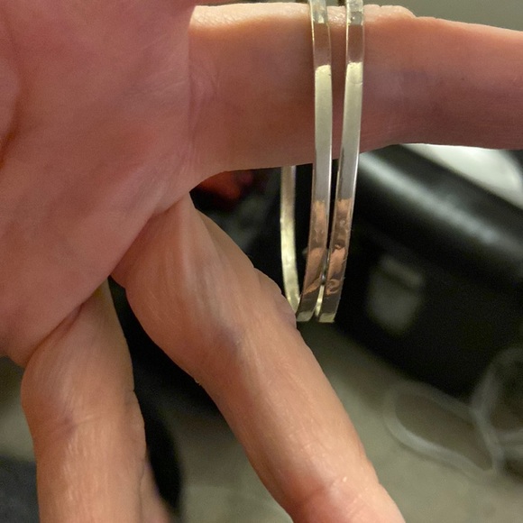 Silver Hoop Earrings - Stylishly Classic/Timeless! - Picture 1 of 8